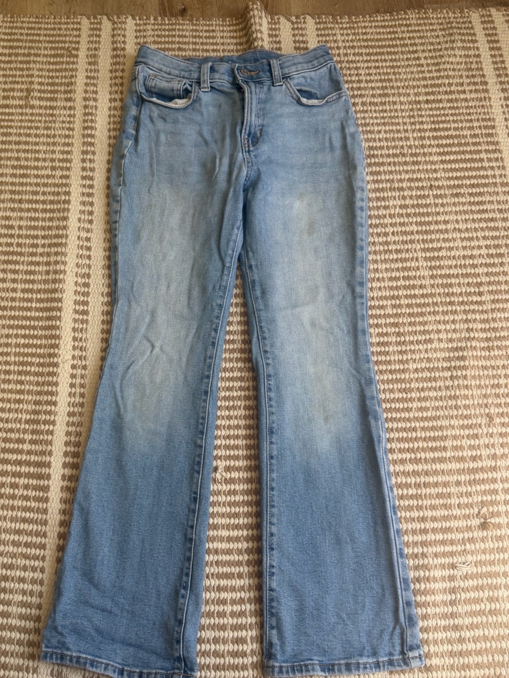 Old Navy Light Blue Flare Jeans